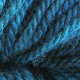 Harbor Blue: hand dyed, bulky rug weight, 100% wool spot dyed yarn in a mix of teal and moss and two blues - great for water - for rug hooking and punching.